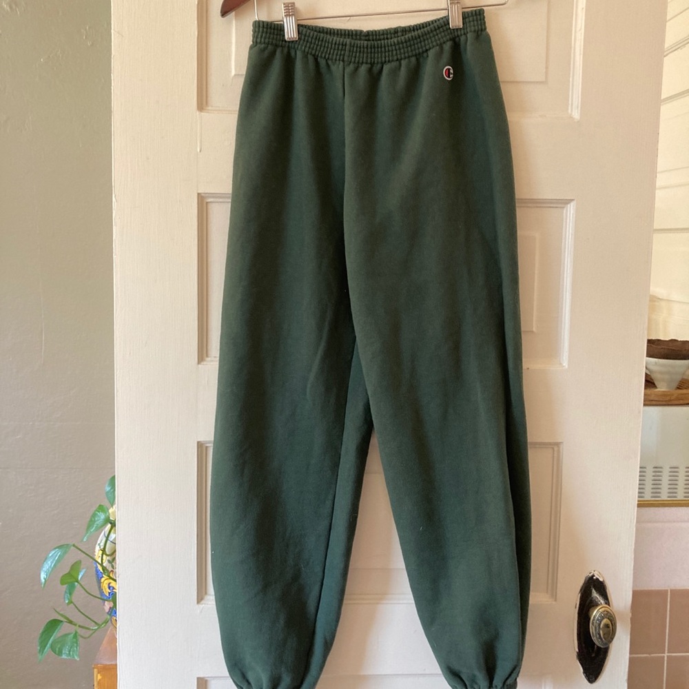 Champion green sweatpants